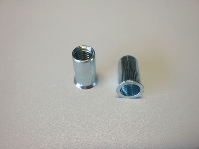 m6 Countersunk knurled iInsert nut